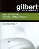 Gilbert Law Summaries on Agency, Partnership and LLCs  cover art
