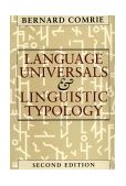 Language Universals and Linguistic Typology Syntax and Morphology cover art