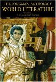 Longman Anthology of World Literature The Ancient World  9780321055330 Front Cover