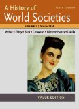 A History of World Societies: Since 1450, Value Edition cover art