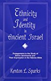 Ethnicity and Identity in Ancient Israel Prolegomena to the Study of Ethnic Sentiments and Their Expression in the Hebrew Bible cover art