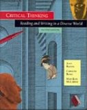 Critical Thinking Reading and Writing in a Diverse World 2nd 2001 9780155064331 Front Cover