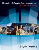 Operations and Supply Chain Management for the 21st Century (with Printed Access Card) 2009 9780618749331 Front Cover