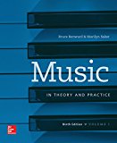 Workbook to Accompany Music in Theory and Practice: cover art