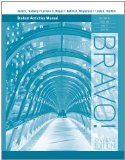 Student Activity Manual for Muyskens/Harlow/Vialet/BriÃ¨re's Bravo! 7th 9780495905332 Front Cover
