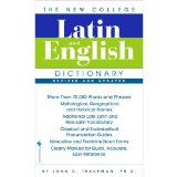 New College Latin and English Dictionary cover art