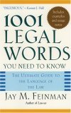 1001 Legal Words You Need to Know The Ultimate Guide to the Language of the Law cover art