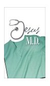 Jesus M. D A Doctor Examines the Great Physician 2001 9780310234333 Front Cover