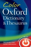 Color Dictionary and Thesaurus, 3e 3rd 2010 9780199579334 Front Cover