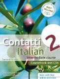 Contatti 2 Italian Intermediate Course 2nd Edition Revised: Coursebook and CDs 2nd 9781444139334 Front Cover