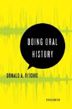 Doing Oral History 3rd 9780199329335 Front Cover