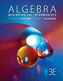 Student Workbook for Aufmann/Lockwood's Algebra: Beginning and Intermediate, 3rd 3rd 2012 9781133115335 Front Cover