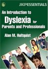Introduction to Dyslexia for Parents and Professionals 2006 9781843108337 Front Cover