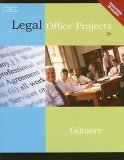 Legal Office Projects 2nd 2006 Revised  9780538729338 Front Cover
