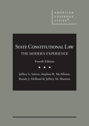     STATE CONSTITUTIONAL LAW  9781685615338 Front Cover
