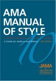 AMA Manual of Style A Guide for Authors and Editors cover art