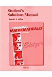 Student's Solutions Manual for Thinking Mathematically  cover art
