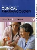 Roach's Introductory Clinical Pharmacology 9th 9781605476339 Front Cover