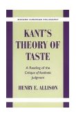 Kant's Theory of Taste A Reading of the Critique of Aesthetic Judgment  9780521795340 Front Cover