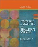 Essentials of Statistics for the Behavioral Sciences: cover art
