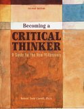 Becoming a Critical Thinker A Guide for the New Millennium cover art
