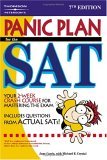 Panic Plan for the SAT Prepare for the New SAT in Just 3 Weeks 7th 2004 Revised  9780768915341 Front Cover