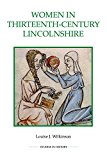 Women in Thirteenth-Century Lincolnshire  9780861933341 Front Cover