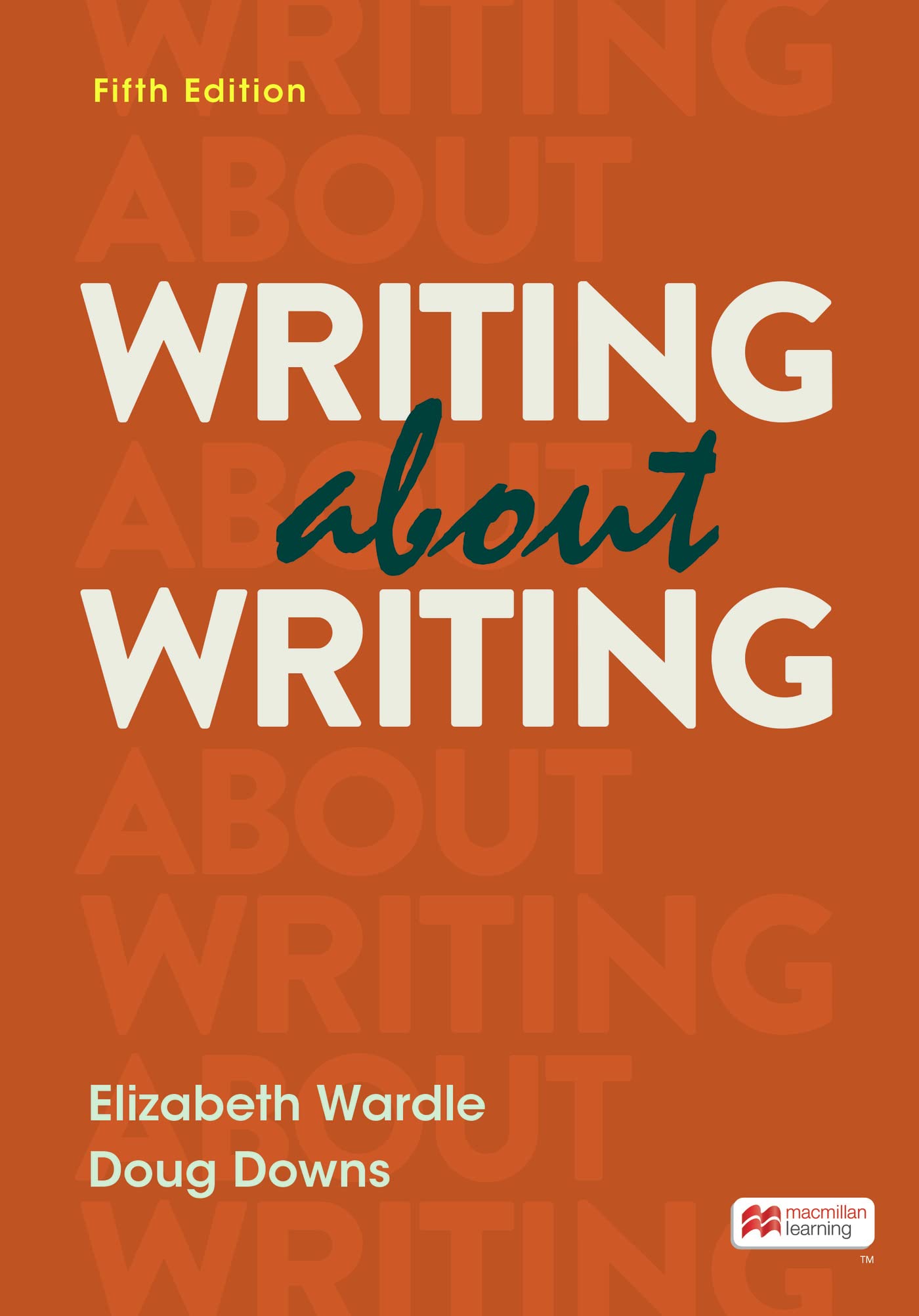 Writing about Writing 5th 9781319332341 Front Cover