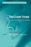 Lisbon Treaty A Legal and Political Analysis 2010 9780521142342 Front Cover