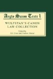 Wulfstan's Canon Law Collection 1999 9780859915342 Front Cover