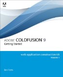 Adobe ColdFusion 9 Web Application Construction  cover art
