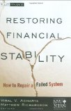 Restoring Financial Stability How to Repair a Failed System  9780470499344 Front Cover