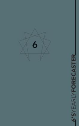 Enneagram 6 YEARLY FORECASTER Planner 1st 9781034856344 Front Cover