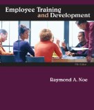 Employee Training and Development 5th 9780073530345 Front Cover