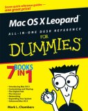 Mac OS X Leopard All-in-One Desk Reference for Dummies 2007 9780470054345 Front Cover