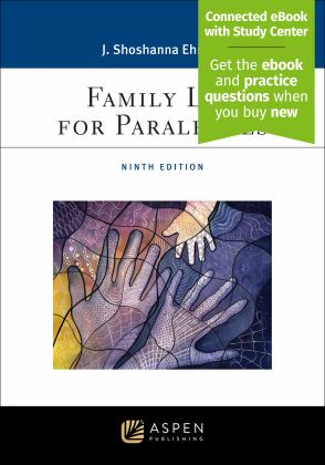 Family Law for Paralegals: 9th 9781543847345 Front Cover