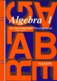 Algebra 1 3rd 9781565771345 Front Cover