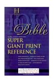 KJV Super Giant Print Reference Bible, Black Simulated Leather  cover art