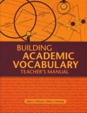 Building Academic Vocabulary Teacher&#39;s Manual