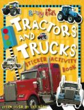 Busy Kids Tractors and Trucks Sticker Activity Book 2007 9781846106347 Front Cover