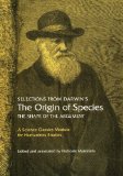 Selections from Darwin's The Origin of Species The Shape of the Argument cover art