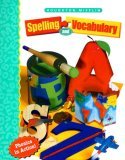Houghton Mifflin Spelling and Vocabulary  9780395855348 Front Cover