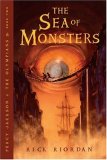 Percy Jackson and the Olympians, Book Two: the Sea of Monsters  cover art