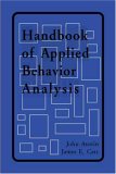 Handbook of Applied Behavior Analysis 