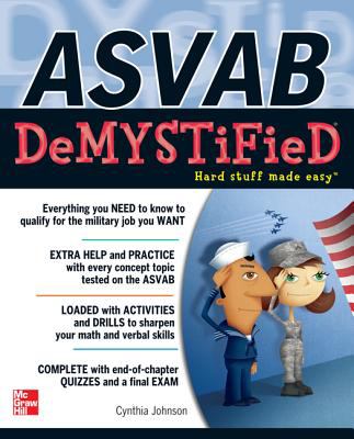 ASVAB DeMYSTiFieD 2013 9780071778350 Front Cover