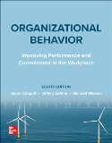 Organizational Behavior Improving Performance and Commitment in the Workplace  9781264124350 Front Cover