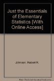 Just the Essentials of Elementary Statistics 10th 2006 9780495418351 Front Cover