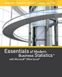 Essentials of Modern Business Statistics with Microsoftï¿½Office Excelï¿½ (Book Only) 7th 9781337298353 Front Cover