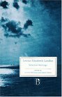 Laetitia Elizabeth Landon Selected Writings  9781551111353 Front Cover