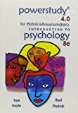 Powerstudy 4.0 for Plotnik/Doyle's Introduction to Psychology 1st: 2007 9780495503354 Front Cover